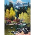 thumbnail image 2 of Sorenson, Jack 25x32 White Modern Wood Framed Museum Art Print Titled - Rocky Mountain High, 2 of 4