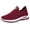 A, variant on NOKIO Men's Walking Shoes Lightweight Breathable Knit Sneakers Comfortable S𝗅ip On Sport Shoes with Non-S𝗅ip Durab𝗅e Sole for All Day Standing,Work,Travel and Casual Wear
