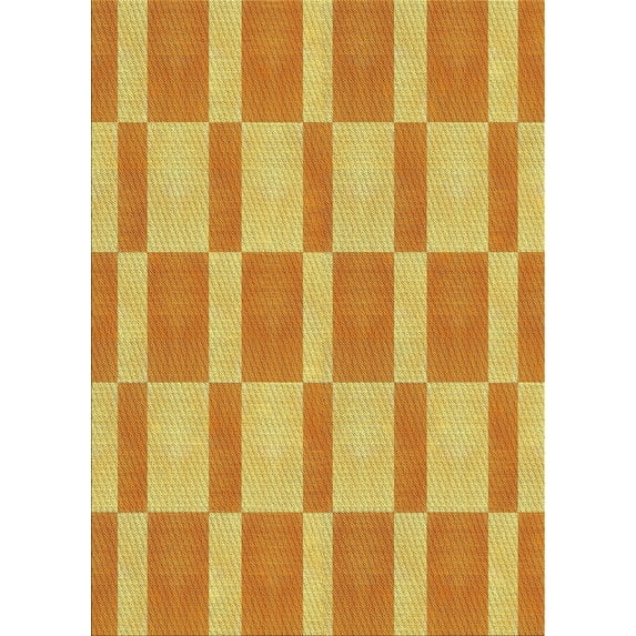 Ahgly Company Indoor Rectangle Patterned Sedona Brown Novelty Area Rugs, 4' x 6'