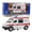Red, variant on Suodoka 1:32 Mini Stimulation Alloy Ambulance Car Toy Model with Realistic Sound and Lights, Openable Doors Diecast Play Vehicle for Kids, Blue (4.9 inches / 12.5 cm)