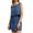 Blue, variant on Wide Leg Pant Set Women Outfit Summer Clothing Set Female V-Neck Sleeveless Tops Pants Sets Casual Pant Style S_140 Women's Tracksuits Navy XL