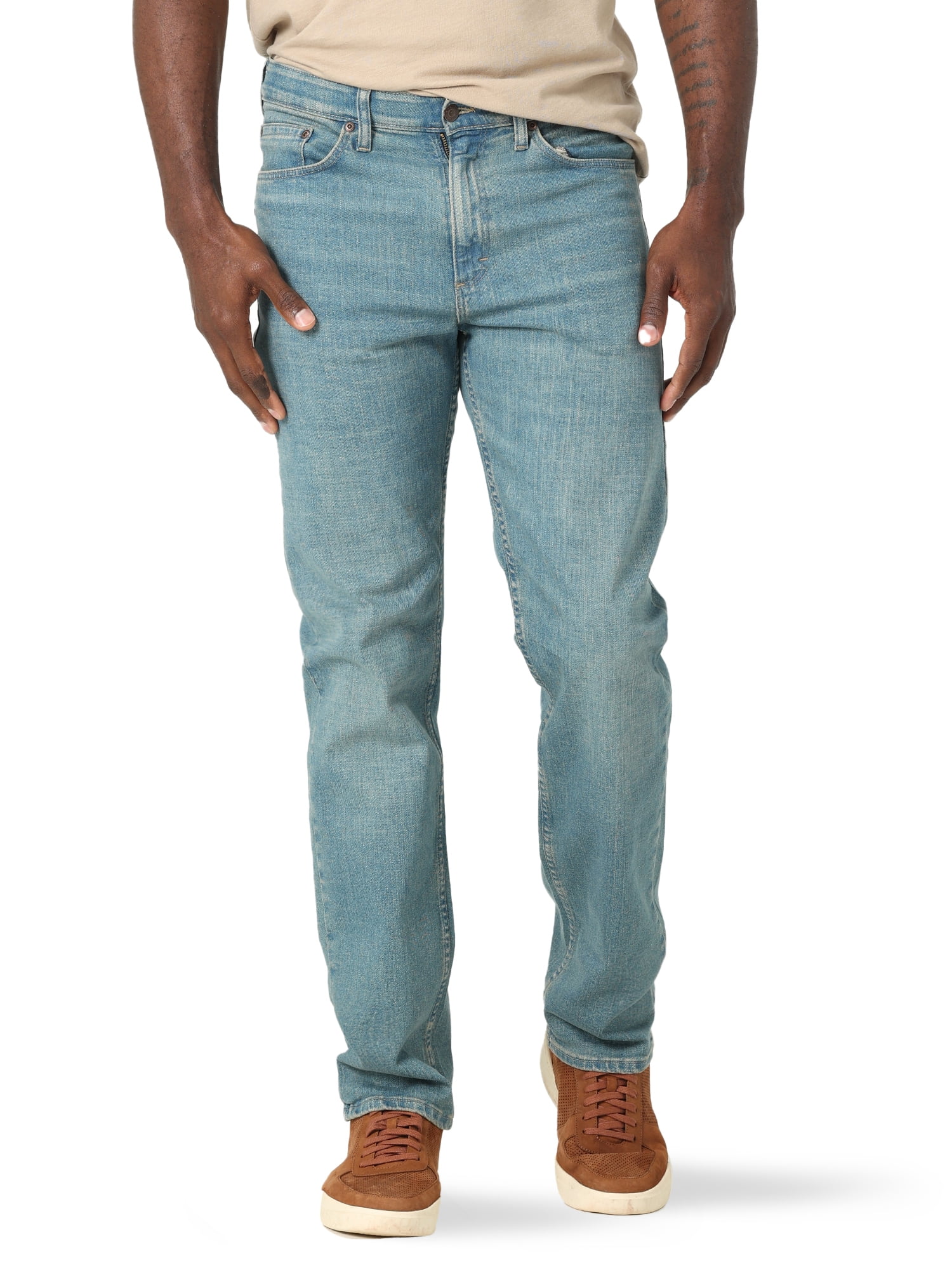 Wrangler Men's Performance Series Relaxed Fit Jean with Weather ...