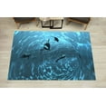 thumbnail image 3 of Aquarium Rug, Sea Landscape Rug, Fishes Rug, Underwater Rug, Animal Rug, Bath Rug, Salon Decor Rug, Stair Soft Rug, Seascape Rug, Runner Rug, 2.6'x4' - 80x120 cm, 3 of 8