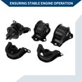 thumbnail image 4 of Conjunto de Montaje del Motor No.50841SR3030 Unique Bargains para Honda CR-V L4 2.0L 97-01 / Frontal Frontal Izquierdo Trasero / 1 Conjunto, 4 of 7