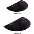 thumbnail image 4 of Heat Resistant Non-slip Surface Wide Application Indoor Outdoor Rug, Fireproof Mat Made in USA for Kitchen Fireplace Protection, 122 X 76 Cm, Black, 4 of 5