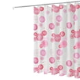 thumbnail image 2 of Jinsinto Shower Curtain - 180 x 200 cm - Pink Flower Pattern, 2 of 3