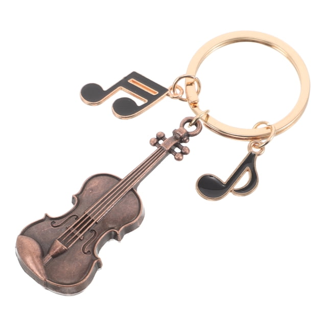 ELAYARD Llaveros Con De Violín Y Guitarra Vintage En Aleación Para De O Llaves