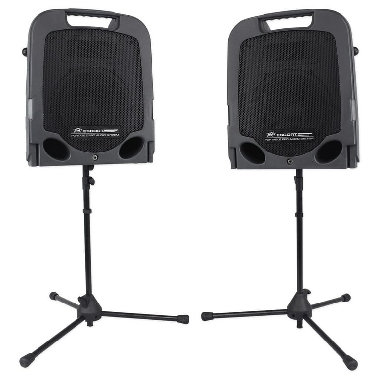 Peavey ESCORT 3000 300w Portable PA Powered Speaker System w Peavey ESCORT 3000 300w Portable PA Powered Speaker System w