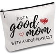 thumbnail image 1 of Bolsas de maquillaje para mamá, bolsa de lona para cosméticos, estuche multiusos de polialgodón con cremallera, neceser de viaje, neceser, monedero., 1 of 9