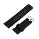 thumbnail image 4 of accesorio de reloj negro con hebil de acero inoxidable y correa de reloj de silicona para hombres y mujeres Zulema Correa de reloj unisex del encanto, 4 of 8