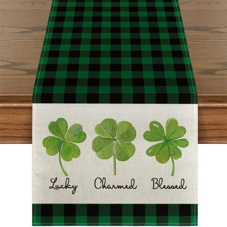 

KAFEUPS Seasonal Festival Table Runners Holiday Kitchen Dining Table Decoration for Indoor Outdoor Home Party Decor