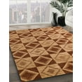 thumbnail image 3 of Ahgly Company Machine Washable Indoor Rectangle Abstract Orange Area Rugs, 8' x 10', 3 of 7