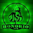 thumbnail image 3 of Handmadetneonsign Boxing Gloves Metal Wall Art Light, Boxing Metal Sign Wall Decor, Boxing Metal Decor, 3 of 5