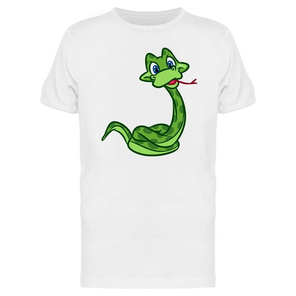 Boa Snake Cartoon Tee Men's -Image by Shutterstock