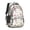 Princess and Carriage-1, variant on Princess and Carriage White Pattern Cute School Backpack Bag with Padded Back and Adjustable Shoulder Straps 16.9 X 12.6 X 5.9 Inches