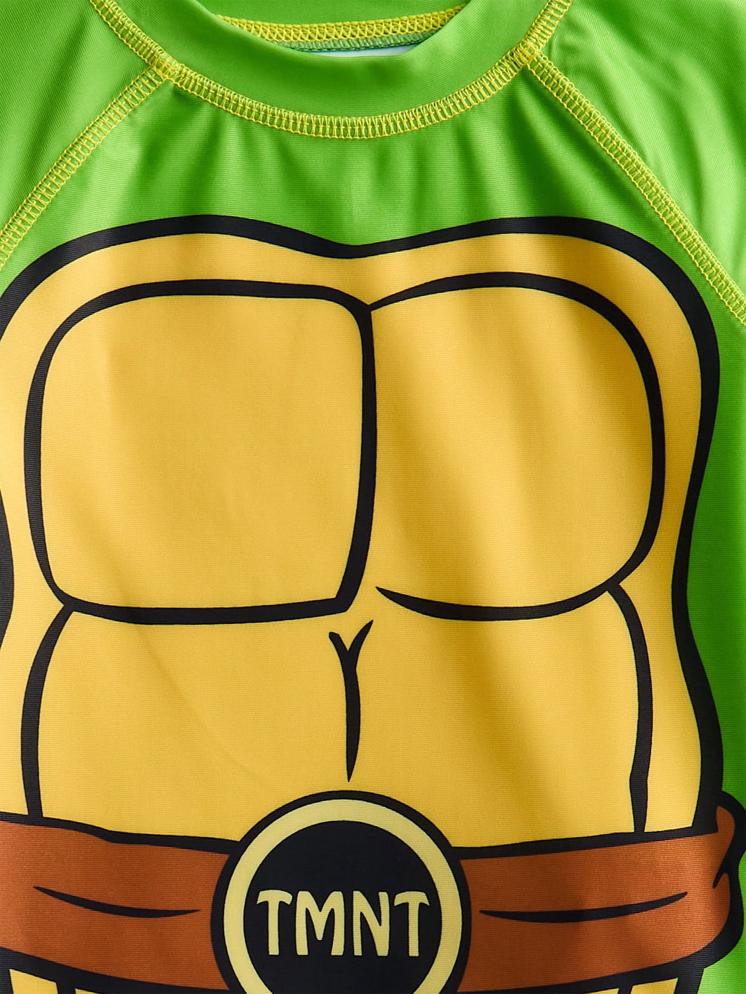 Teenage Mutant Ninja Turtles Toddler Boys Character Rash Guard Top and Swim Shorts Set, 2-Piece, Size 12M-5T