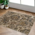 thumbnail image 6 of Hauteloom Edenfield Living Room, Bedroom Area Rug - Brown, Gray - 6'7" x 9'6", 6 of 19