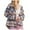 Blue, variant on Wyzesi Girls Winter Jackets Size with Snow Pants Women's Plaid Casual Lapel Wool Coat Christmas Coats Costume