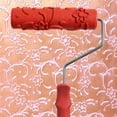 thumbnail image 2 of Rodillo de pintura de pintura 7 pulgadas, cepillo de estampado Floral, esponja DIY para pared 10 Zulema Rodillo de pintura de la decoración de la pared de DIY, 2 of 6