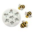thumbnail image 3 of CAROOTU Silicone Cake Mold with 7-Cavity Animal-Shape Mold Soft Durable Safe Reusable Washable Long Lasting, 3 of 6