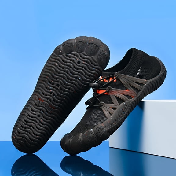 Unisex Quick-Dry Water Shoes Lightweight Non-Slip Aqua Sneakers with Traction Sole for Swimming Fishing Beach Hiking River Trekking and Outdoor Water Sports