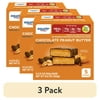 (3 pack) Equate Chocolate Peanut Butter Meal Bar, 5 Ct