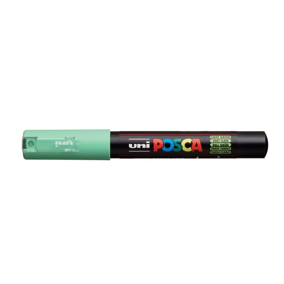 POSCA Paint Marker, PC-1M Extra Fine, Light Green