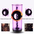 thumbnail image 2 of Brosses Ventilateurs, Sèche-Cheveux à Boucles d'Air, Diffuseur de Rouleau à Rouleau, Diffuseur de Boucles d'Air avec 2 Bâtons de Boucles (Violet), 2 of 8