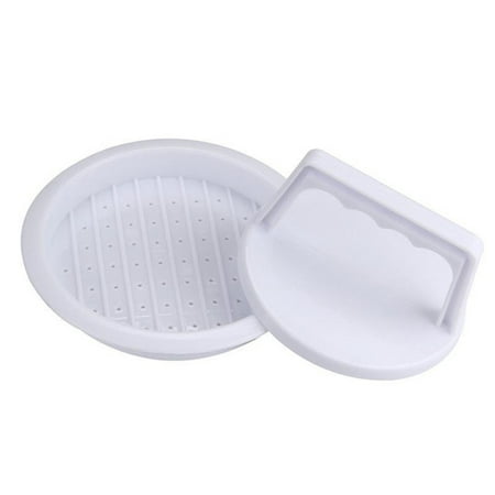 

Burger Press Food-Grade Plastic Hamburger Meat Beef Grill Burger Press Patty Maker Tool Round Shape Hamburger Press