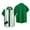 A00-Green, variant on Hawaiian Men's Shirts Beach Casual Short Sleeve Tropical Button up Shirts Tops
