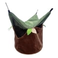 thumbnail image 2 of Cabaña para Dormir de Pájaros Fernando Accesorios de Jaula de Felpa Hamaca Colgante S, 2 of 8