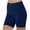 Navy, variant on KBODIU Biker Shorts for Women, Leggings for Women, Tummy Control Yoga Pants, Fitness Solid Sports Active Tight Workout Gym Athletic Capris Womens Shorts Navy 3XL