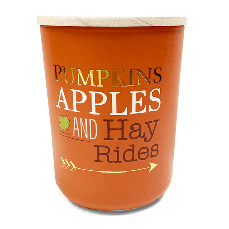 Harvest Pumpkins, Apples, & Hay Rides 2-Wick Candle, Harvest Apple Scent, 15 oz