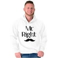 thumbnail image 4 of Funny Matching Couples His Hers Set Hoodie Hooded Sweatshirt Men Brisco Brands L, 4 of 7