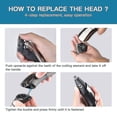thumbnail image 4 of Compatible Beard Trimmer Usb Rechargeable Multifunctional Household Hair Trimmer Hair Men Shaver Trimmer_Perfect Gift, 4 of 5