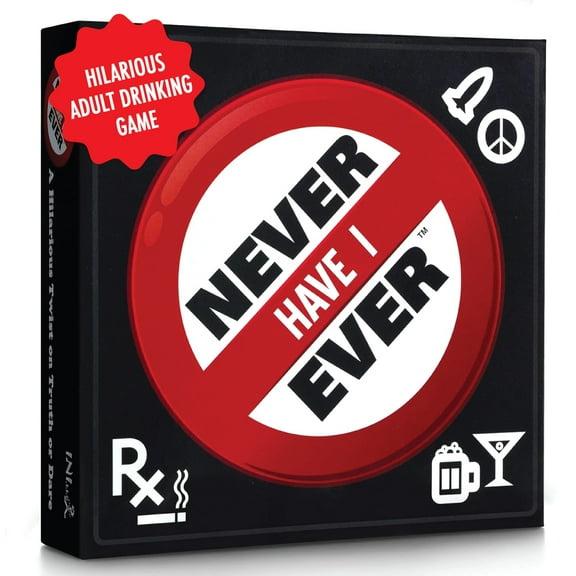 Never Have I Ever – The Classic Drinking Game, Hilarious and Revealing Board Game for Adults