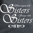 thumbnail image 3 of CafePress - Sisters Women's Dark T Shirt - Women's Traditional Fit Dark T-Shirt, 3 of 4