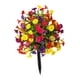 thumbnail image 2 of Flores artificiales de gloria de la mañana, flores falsas, estaca de jardín reutilizable, realistas Multicolor, 2 of 9