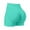 Mint Green, variant on Womens Shorts Impact Gym Shorts Workout Shorts Scrunch Butt Lifting Seamless Booty Shorts Yoga Shorts Biker Shorts