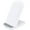 Color:White, variant on Desktop Foldable Wireless Fast Charging Stand Holder Rack 15W For Smartphones With LED Indicator And Cooling Protective