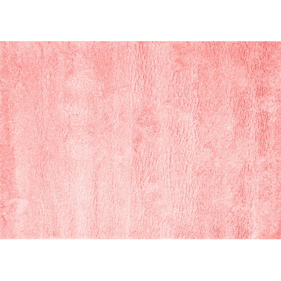 Ahgly Company Indoor Rectangle Abstract Red Contemporary Area Rugs, 2' x 5'