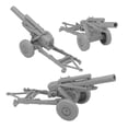 thumbnail image 2 of Juego de 3 Obuses Militares Clásicos BMC Marx para Figuras de Acción, 2 of 7