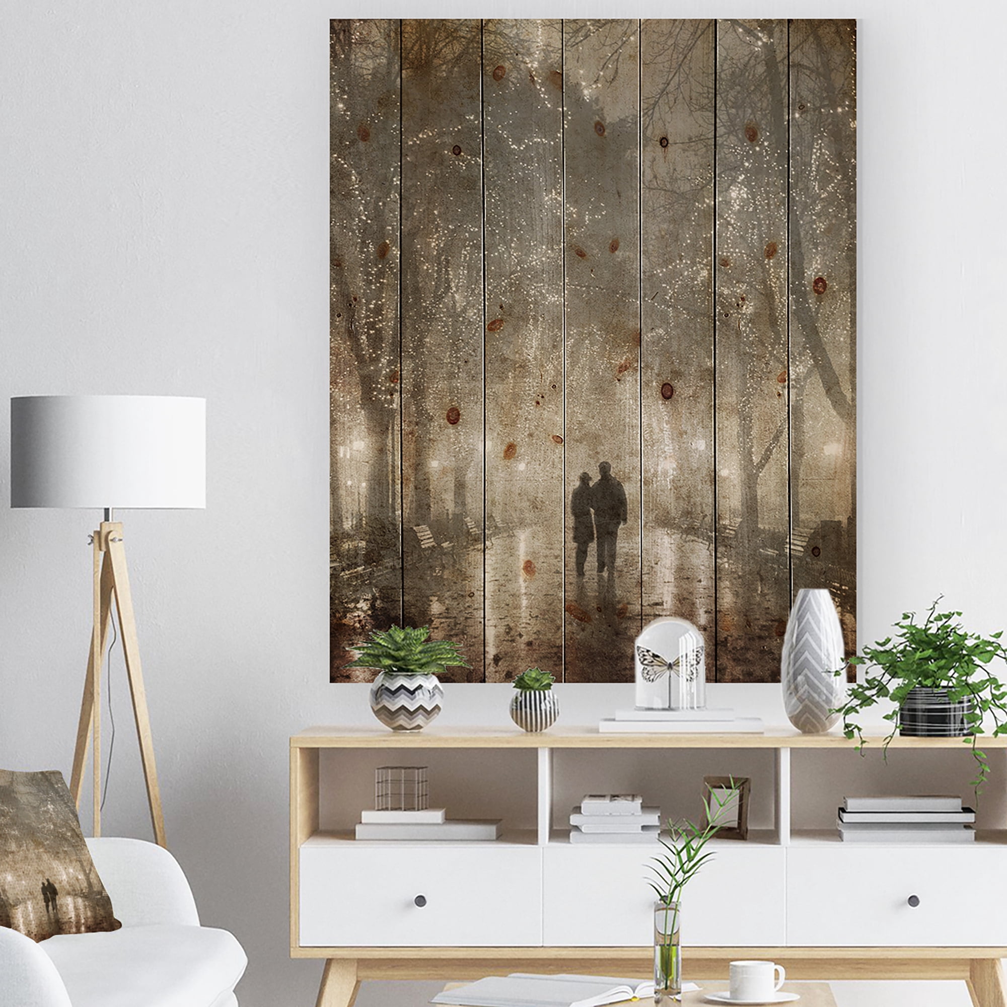 Designart Couples Photography Art Print, 36x46
