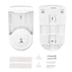 thumbnail image 1 of Dispensador automático de jabón líquido sin contacto, dispensador eléctrico sin contacto con sensor infrarrojo montado para oficinas, hoteles, tipo espuma de 600 ml, 1 of 14