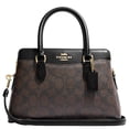 thumbnail image 1 of BOLSA COACH ORIGINAL XBODY MINI DARCIE CARRYALL SIGNATURE CANVAS BROWN, 1 of 5