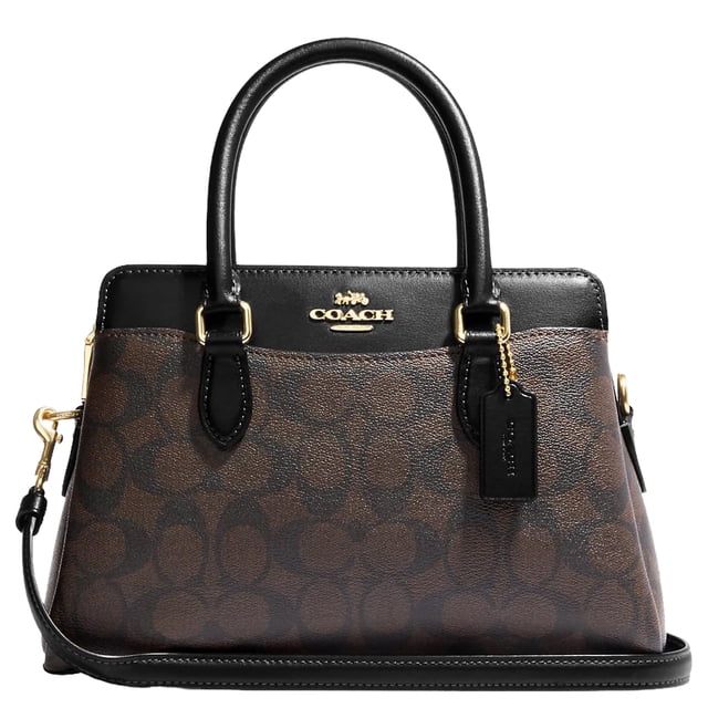 BOLSA COACH ORIGINAL XBODY MINI DARCIE CARRYALL SIGNATURE CANVAS BROWN