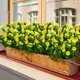 thumbnail image 5 of Marigold Chrysanthemum Balcony Decor, Small Flower Arrangement, Water Grass, Modern Style, Artificial Plants, Easy Care, Foldable Stand, Metal Frame, for Living Room,topliu, 5 of 9