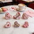 thumbnail image 4 of Valentines Day Table Decorations Heart Shaped Pink Plastic Sign Set for Tiered Tray and CenterPC, 4 of 8