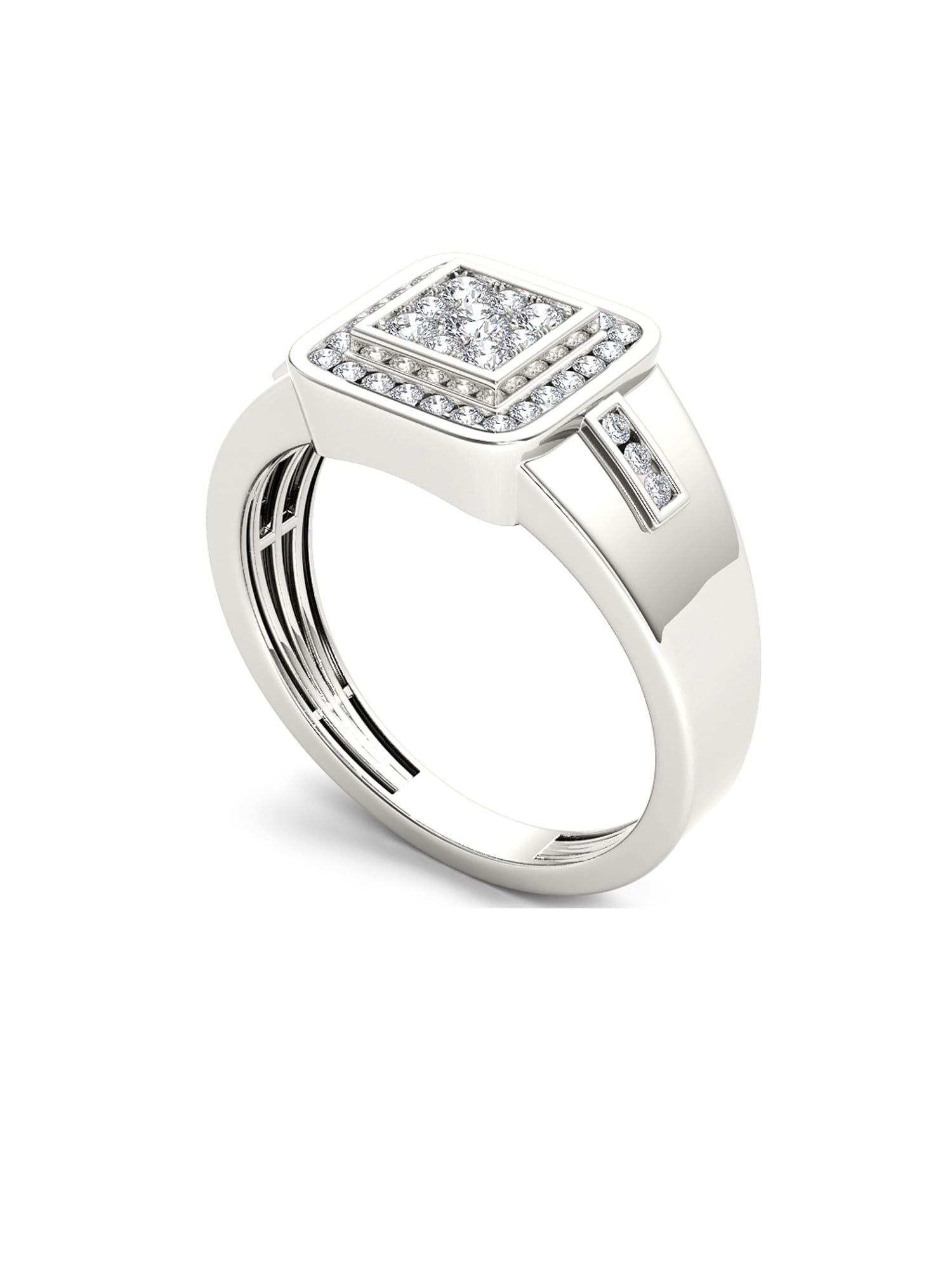 Men's 1/2 Carat T.W. Diamond 10kt White Gold Engagement Ring