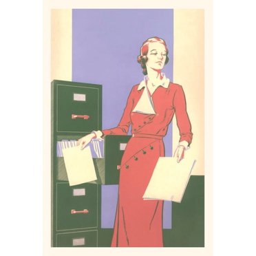 Pocket Sized - Found Image Press Journals: Vintage Journal Old Fashioned Secretary (Paperback)